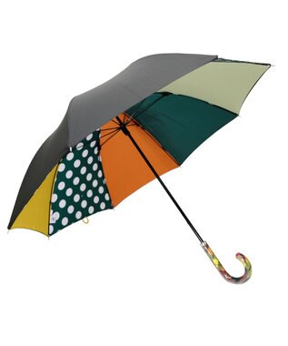 +RING 【2重張り】プラスリング UNISEX 雨傘（長）60cm GRN T1227 緑