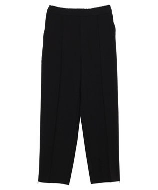 earth music&ecology ２ｗａｙピンタックテーパードパンツ Black