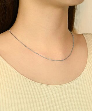 blancotokyo 【金属アレルギー対応】ボールチェーンネックレス Astra