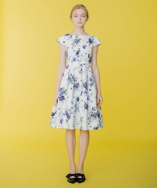 TOCCA 【洗える！】ANEMONE BOUQUET ドレス ブルー系5