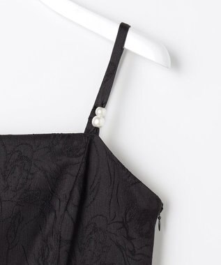 Feroux 【先行予約】ジャガードキャミ ワンピース ブラック系