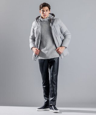 JOSEPH HOMME シンセティックレザー / CIGAR 5P ブラック系