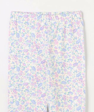 ANY KIDS 総柄フルレングス レギンス ネコ×花柄