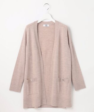 J.PRESS LADIES S 【人気定番アイテム】KNIT BASIC ロング カーディガン