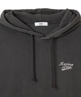 WEGO 【ユニセックス着用ITEM】ピグメントグラフィックプルパーカー 柄3