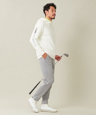 23区GOLF 【MEN】ボンディングジャージー ライトグレー系