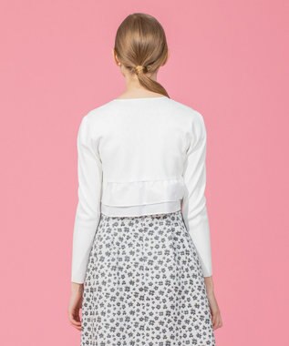 TOCCA 【洗える！】WAVE ボレロ アイボリー系