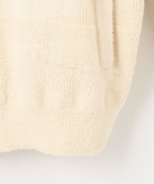 JOSEPH ABBOUD MOUNTAIN 【SPACE／UNISEX】ベアフリースカモフラージュ パーカー アイボリー系