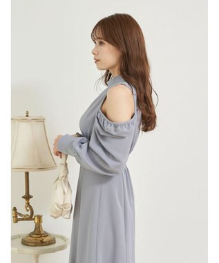 earth music&ecology ２ＷＡＹショルダーワンピース Blue