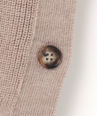 J.PRESS LADIES 【洗える】DRALON MERINO ニット ベスト ベージュ系