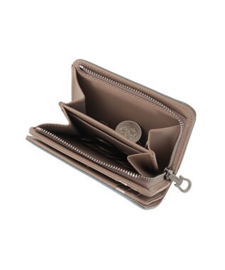 genten 【福財布】アルモニア 2つ折り財布 ベビーブルー