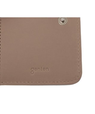 genten 【福財布】アルモニア 2つ折り財布 ベビーブルー
