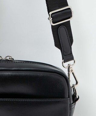 WEGO ポーチ付きスクエアショルダー ブラック