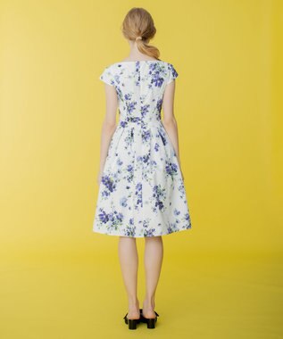 TOCCA 【洗える！】ANEMONE BOUQUET ドレス ブルー系5