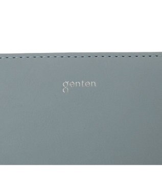 genten 【福財布】アルモニア 2つ折り財布 ベビーブルー