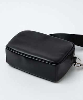 WEGO ポーチ付きスクエアショルダー ブラック
