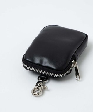 WEGO ポーチ付きスクエアショルダー ブラック