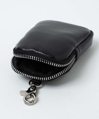 WEGO ポーチ付きスクエアショルダー ブラック