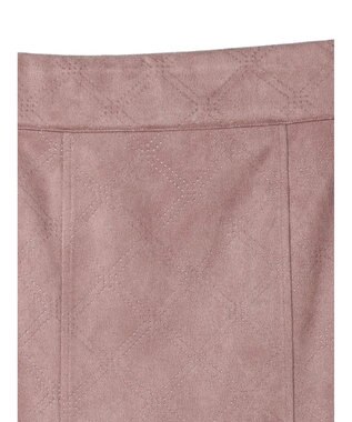Green Parks ・ＥＬＥＮＣＡＲＥ　ＤＵＥ　エンボスナロースカート Pink