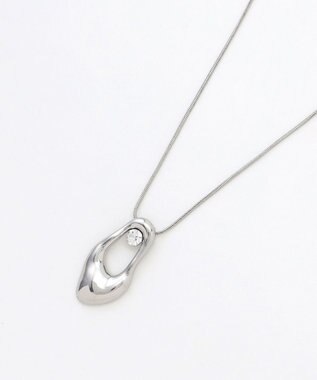 自由区 【カタログ掲載】カーブオーバル ネックレス