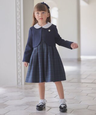 ANY KIDS 襟付き インナー ブラウス ホワイト