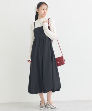 earth music&ecology バルーンキャミワンピース