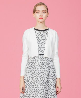 TOCCA 【洗える！】WAVE ボレロ アイボリー系