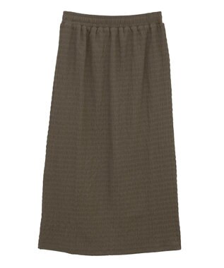 AMERICAN HOLIC シャーリングナロースカート Brown