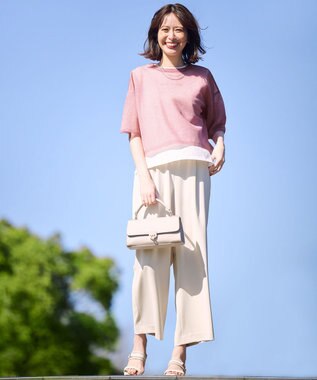 ANY SIS 【2WAY】メタルバックルワンショルダー バッグ グレージュ