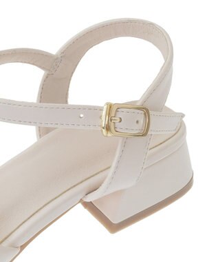 Green Parks ・ｍｉｎｉａ　チューブストラップサンダル Ivory