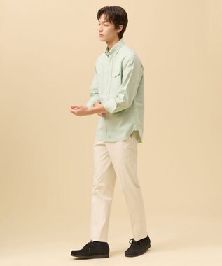 J.PRESS MEN 【KING SIZE】【IVY SHIRTS / 8色展開】オックスフォードオーバル シャツ /B.D. グリーン系