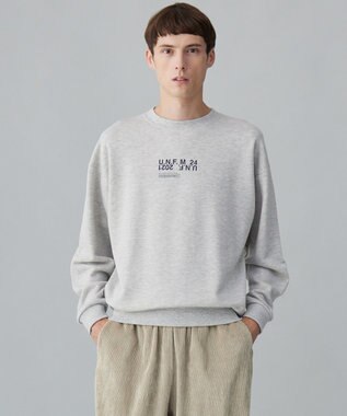 UNFILO MENS 【男女兼用】グラフィックプリント スウェットTEE [24年秋冬商品]