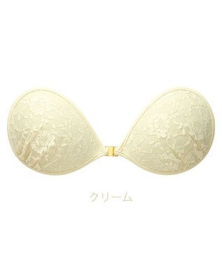 BRADELIS New York 【NuBra / ナチュラルタイプ】ヌーブラ・エアーライト ノエジア  蒸れにくい バックレス コレクション デザインヌーブラ 正規品 クリーム