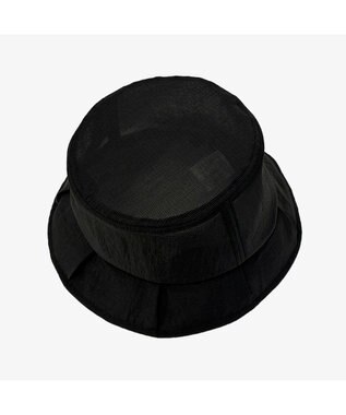 林八百吉商店 un chapeau　フリルハット ブラック