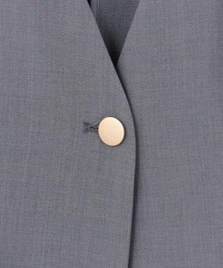 ANY SIS 【スタイリストコラボ】ジレ×ラメチュールスカート セットアップ グレー