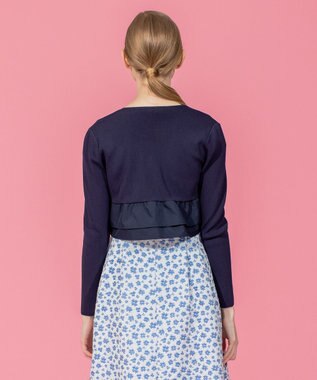 TOCCA 【洗える！】WAVE ボレロ ネイビー系