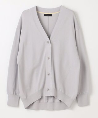 ANY SIS 【洗える】Ｖネック カーディガン ライトグレー