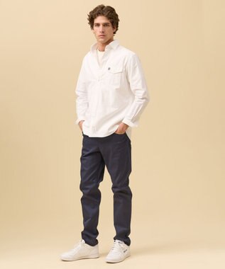 J.PRESS MEN 【KING SIZE】【IVY SHIRTS / 8色展開】オックスフォードオーバル シャツ /B.D. ホワイト系