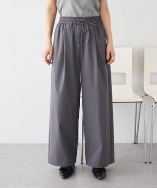 CRAFT STANDARD BOUTIQUE ワイドイージーパンツ Gray