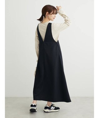 Green Parks ・ＥＬＥＮＣＡＲＥ　ＤＵＥ　Ｖネックジャンスカ Black