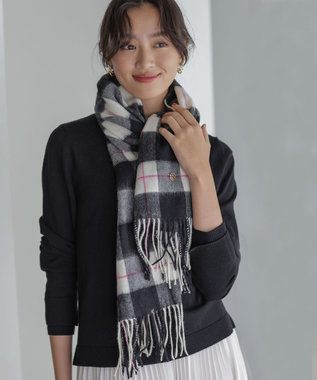 カシミヤブレンドウールストール