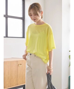 AMERICAN HOLIC シアーＢＩＧＴＥＥ Light Yellow