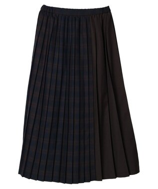 AMERICAN HOLIC アソートチェックプリーツスカート Brown