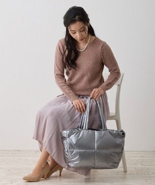 ROOTOTE 1339【2way:軽量】フェザールー.グランデ.ルートートカロ-B 01：シルバー