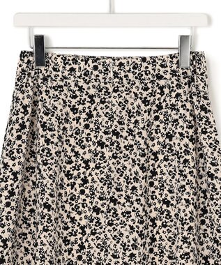 J.PRESS YORK STREET 【WOMEN】フラワープリント フレアスカート ホワイト系5