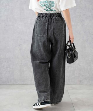 WEGO デニムベイカーステッチパンツ ブラックその他