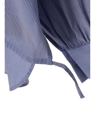 earth music&ecology ＴＲキュプラドロストシャツ Blue