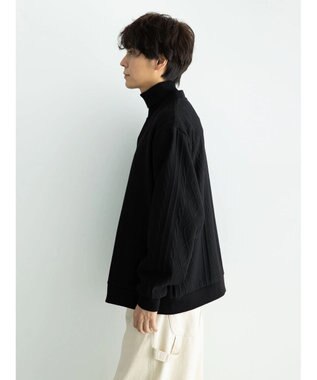CRAFT STANDARD BOUTIQUE ケーブル柄カットカーディガン1 Black