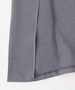 ANY SIS 【スタイリストコラボ】ジレ×ラメチュールスカート セットアップ グレー