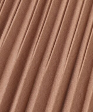 ANY 【ウエストゴム】リネンライクエアーヴィンテージ プリーツスカート ライトモカ